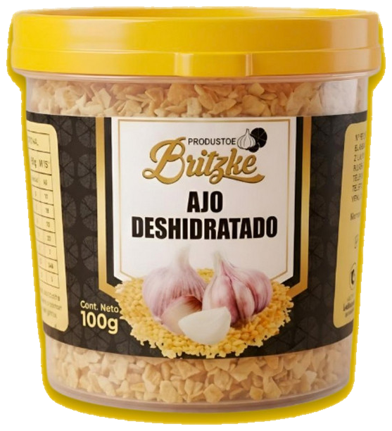 Ajo Deshidratado Britzke, 100 g