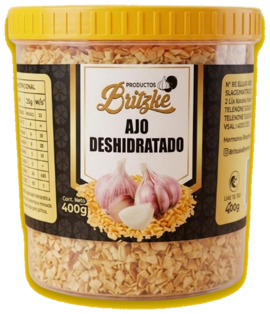 Ajo Deshidratado Britzke, 400 g